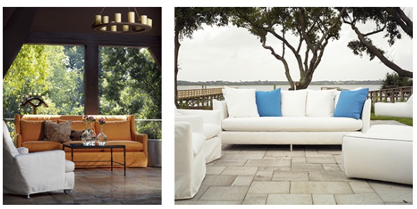 creating outdoors spaces during COVID - Upholstery Sale