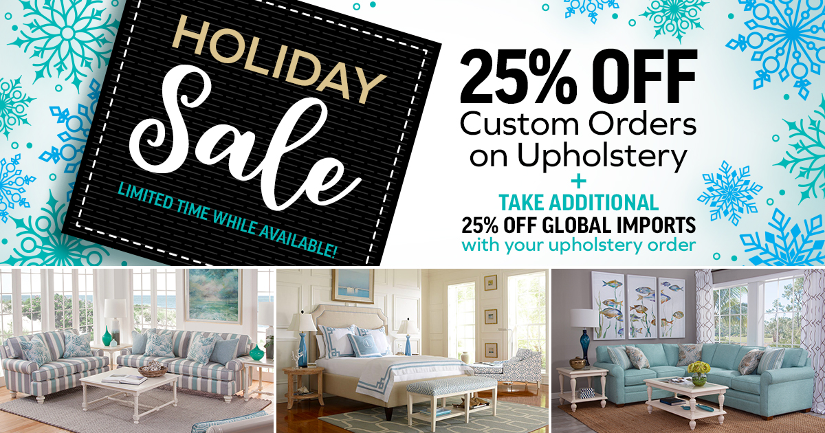 Holiday Sale on Upholstery