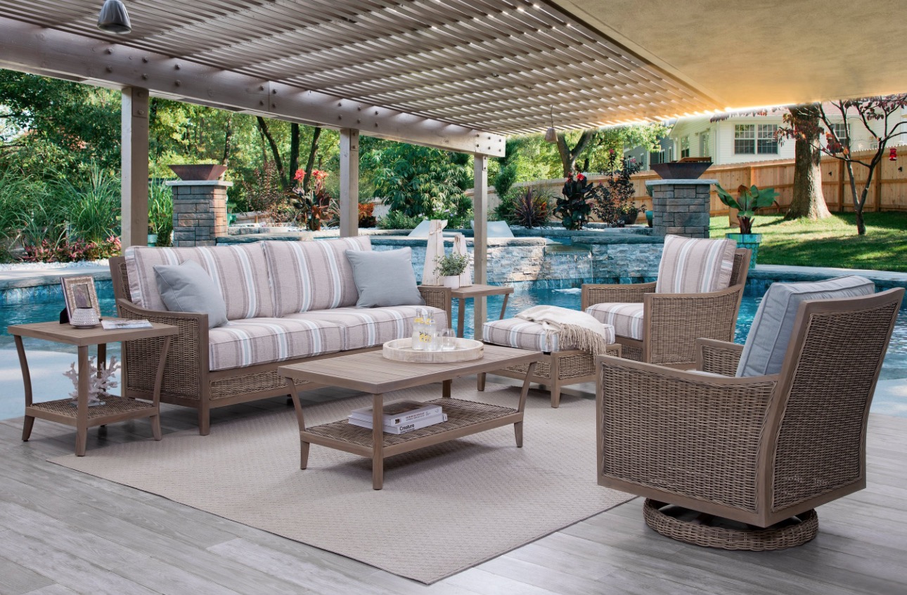 Outdoor Spaces for Coastal Living - Outer Banks furniture