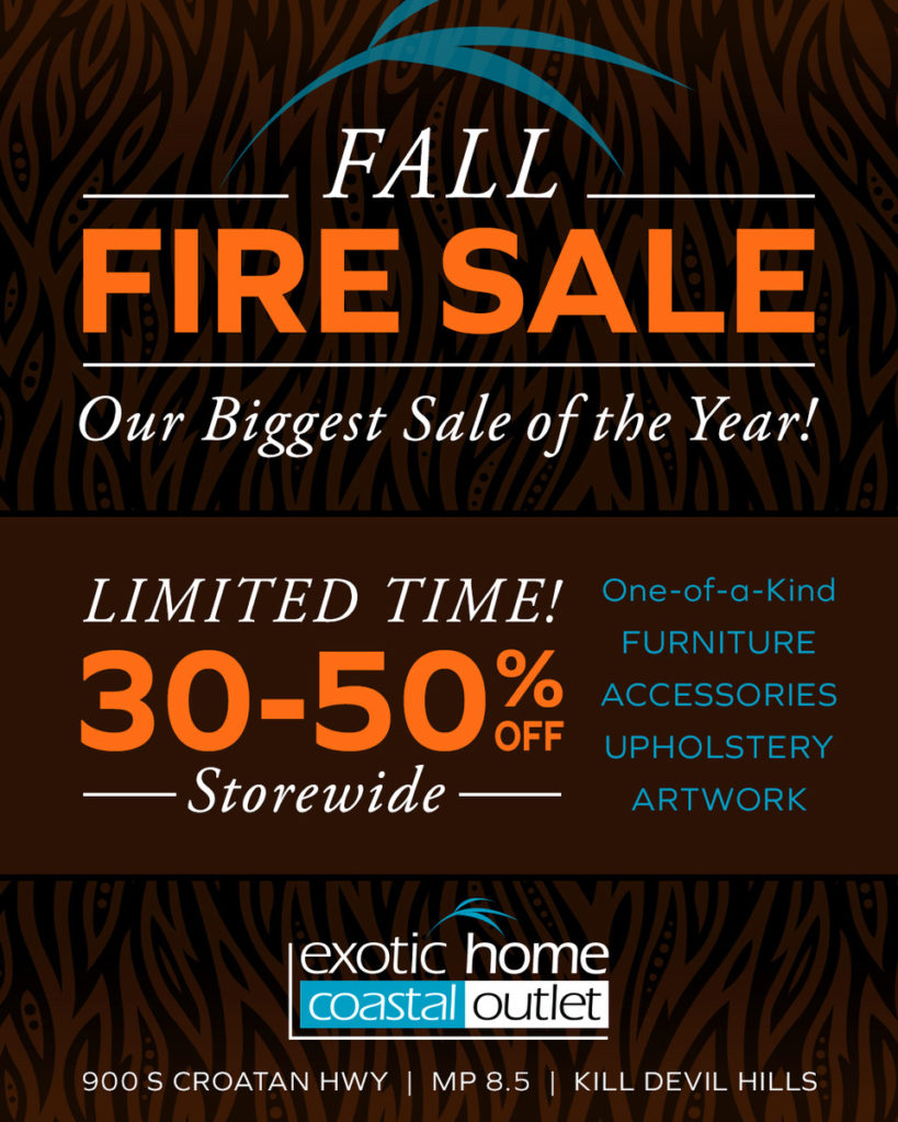 Fall Fire Sale
Our Biggest Sale of the Year!