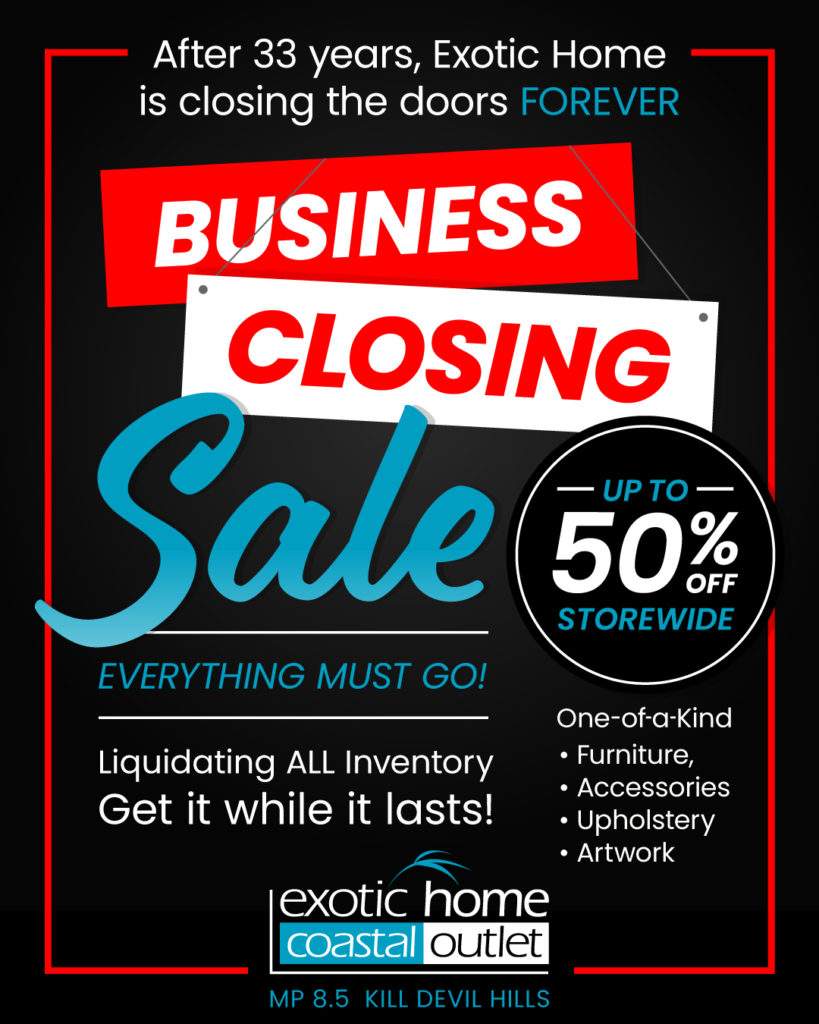 Business Closing Sale!